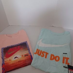 Nike (Lot of 2) T-shirt Bundle. Brand New. Mens Size: Large